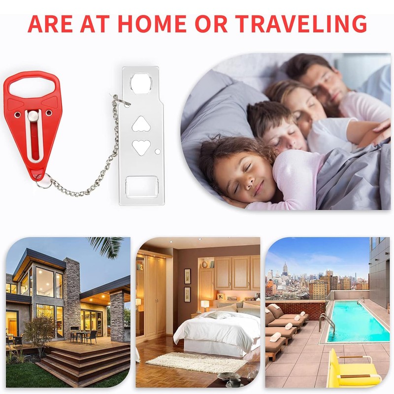 Portable Hotel Door Safety Lock - Travel Essentials for Women