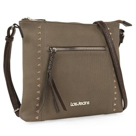 Lois - Handbag Women's Shoulder Bag Women's Small & Stylish Handbag Women's Shoulder Bag Crossbody Bag Women, Taupe (321244), Unit size