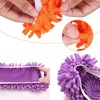 3 Pairs (6 Pieces) Mop Slippers for Floor Cleaning, Clean