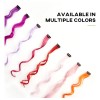Extensiones De Cabello Coloridas Con Clip Para Fiestas Para