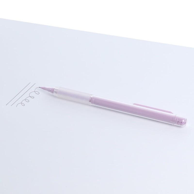 Sunstar Bungu S4483227 Mechanical Pencil, Automatic Sharp, Noch-Free, Orchid Pink