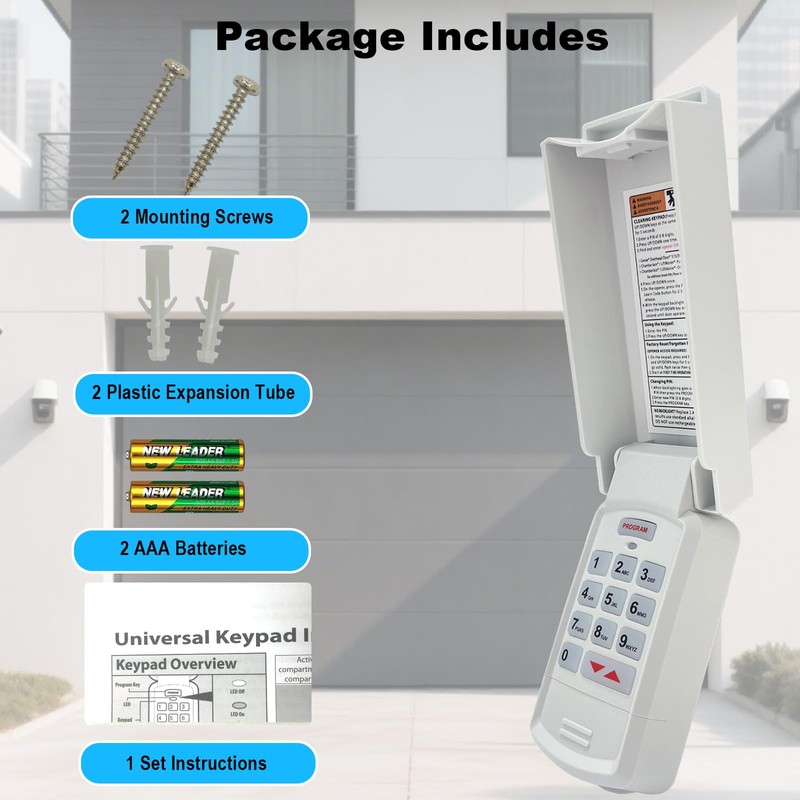 for Genie Garage Door Opener Keypad Compatible with All Genie