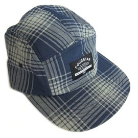Fourstar: Acid Plaid Hat - Navy