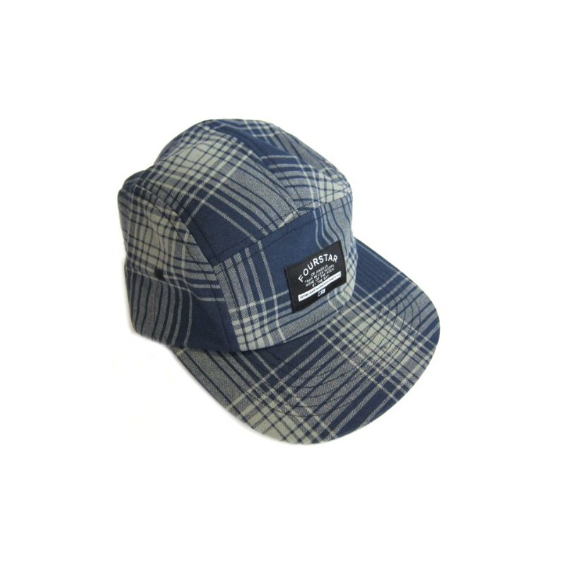 Fourstar: Acid Plaid Hat - Navy