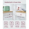 VASAGLE Kitchen Bakers Rack with Power Outlet, Coffee Bar 4-Tier