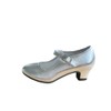 La Senorita Spanish Flamenco Shoes, silver