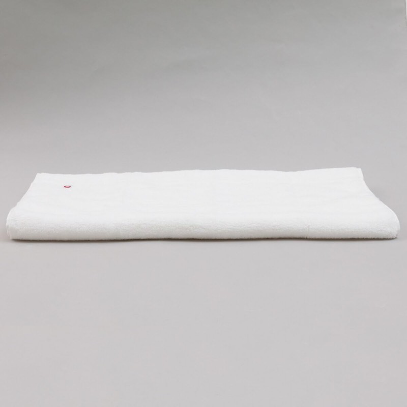 NITORI 7771858 Imabari Fluffy Bath Towel, White