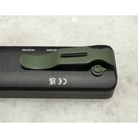 DH OD Green Pocket Clip & Torx Screws For Streamlight Wedge 88810 88811 Flashlight