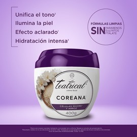Crema facial Teatrical efecto Piel Coreana de 400 gramos
