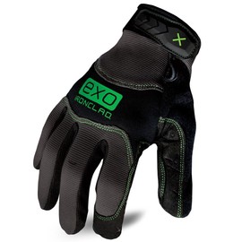 Ironclad EXO Pro Guantes de Trabajo Resistentes al Agua, Negro/Gris, XL, EXO2-MWR-05-XL