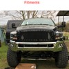 Upgrade Hidden Bumper Dually Fog Light Location Mounting Brackets Compatible