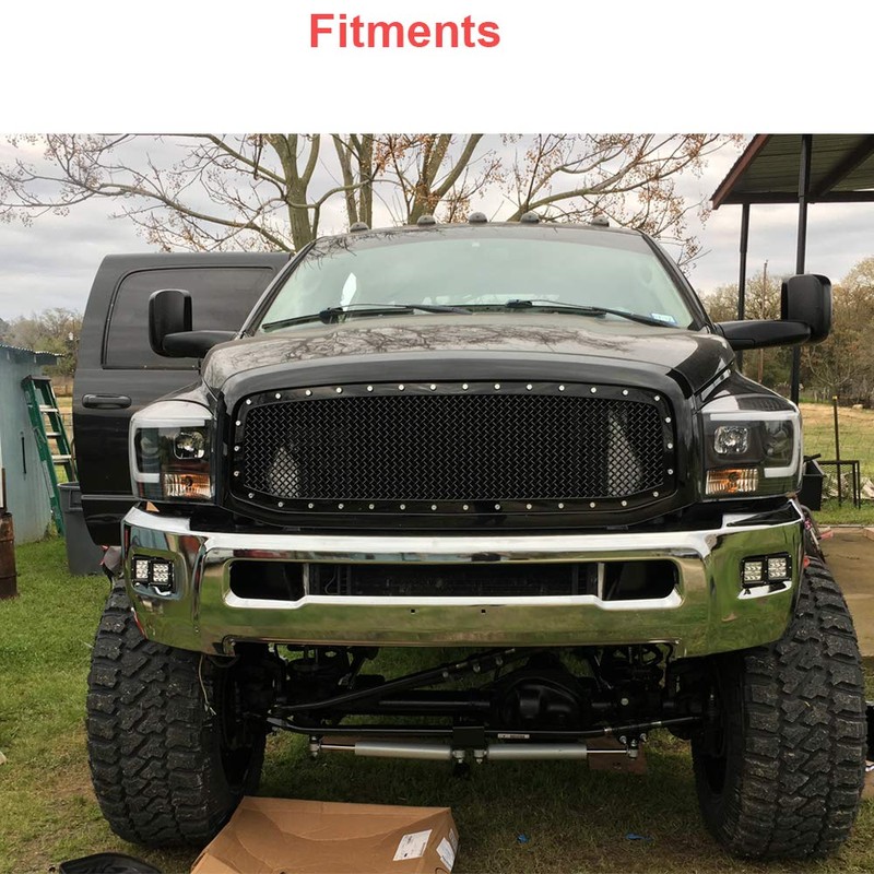 Upgrade Hidden Bumper Dually Fog Light Location Mounting Brackets Compatible