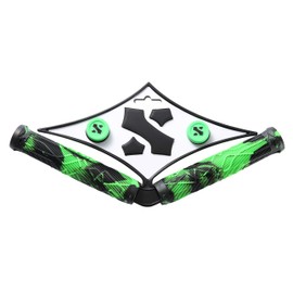 Sacrifice Spy Scooter Grips With Bar Ends - Ideal Grips for Bikes and Scooters