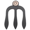 KADAX 3 Prong Potato Hoe Garden Hoe Forged Steel Manure