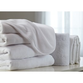 American Baby Company 100% Cotton Thermal Waffle Swaddle Blanket, Soft, Breathable & Stretchy, White, 30" x 40" for Boys and Girls, Perfect for Swaddling, Travel and Gifting