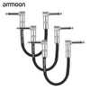 ammoon 3-Pack Guitar Effect Pedal Instrument Patch Cable 15cm/ 0.5ft