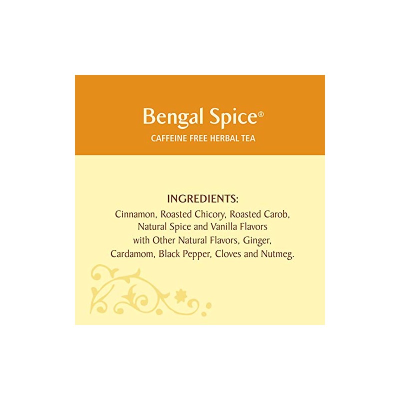 Celestial Seasonings Herbal Tea, Bengal Spice, 20 Count (Pack of