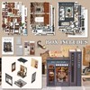 Cutefun Book Nook Kit - DIY Miniature Dollhouse Kit for