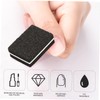 FOMIYES 50pcs Nail Grinding Sponge Buffer Blocks for Manicure and