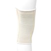 CHAMPION Knee Brace Flexible Stays Knit Elastic, White, Medium