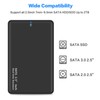 KUNOVA (TM) Tool Free Screw-Less UASP USB 3.0 2.5-inch External