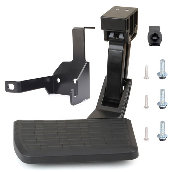 MITZONE Gladiator Bed Step Retractable Bumper Step Compatible with 2020