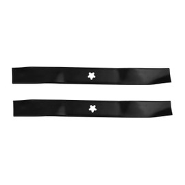YFZS 134149 Mulching Blades for Craftsman LT2000 LT1000 Poulan Pro Husqvarna 42" Deck Riding Lawn Mower Replace 532138971 532134149 138498 5-Point Star (2 Pack) ﻿ ﻿
