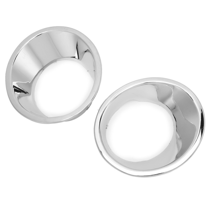 2pcs Car Front Fog Light Lamp Cover Trim Ring ABS