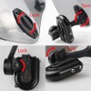 Kucehiup Motorcycle Windshield Extension,Universal Adjustable Clip-on Windscreen Extender for Hon