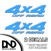Decals N Designs 4x4 Off Road Decals 2 Pk Sticker