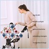 Car Seat Covers for Babies - Multi- use Nursing Carseat