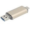 USB 3.0 U Disk Golden Aluminum Alloy ThreeInOne High Speed