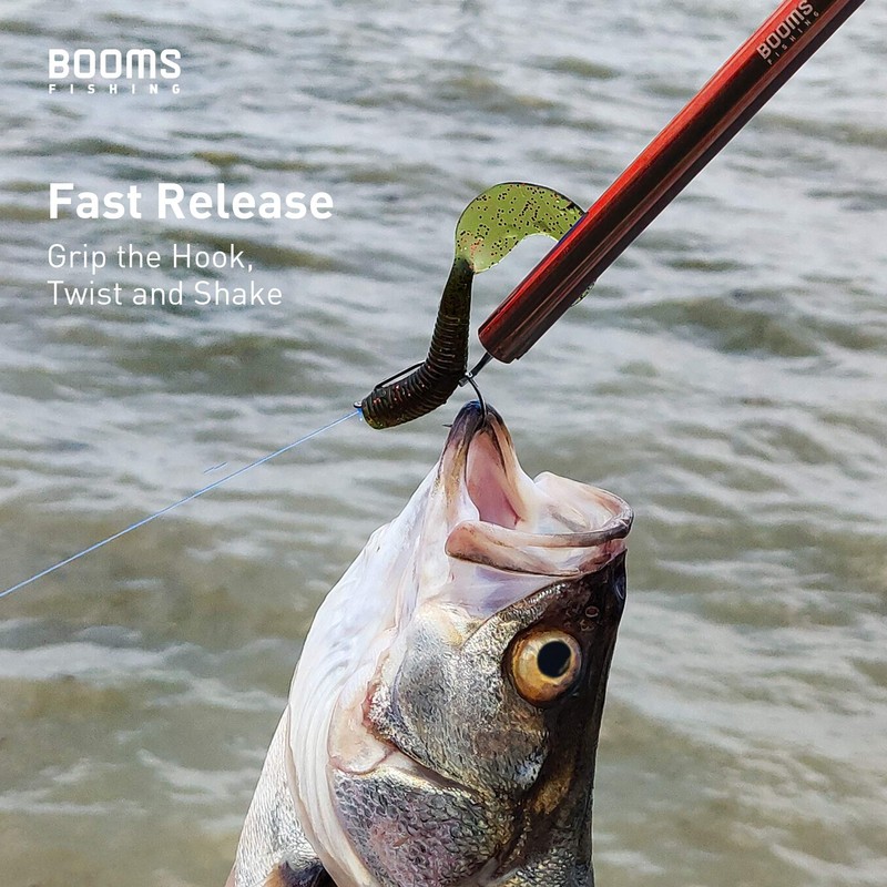 Booms Fishing R2 Hook Remover Aluminium Squeeze-Out Fish Hook Tools