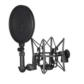 Rode SM6 Microphone Shock Mount with Integrated Pop Shield,Black