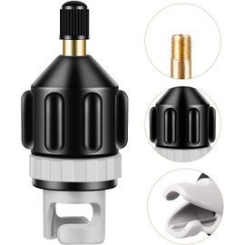 NW SUP Pump Adapter Valve Adapter Air Valve Adapter Sup Pump Stand Up Paddle Board Air Pump Compressor Adapter Accessories for Paddle Board Inflatable Boat Sup Board Stand Up Paddling Board