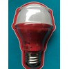 25W Equivalent A19 GP19 LED Light Bulb - Red