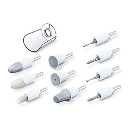 Beurer ManicurePedicure Attachments Electric Nail Drill Machine Replacement Bits Compatible with MP32/MP42/MP64, 1 Count