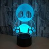 YTDZLTD Optical Illusion 3D Panda Night Light 16 Colors Changing