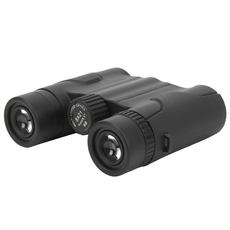 8x21 Pocket Binoculars Folding HD Optical Compact Binoculars for Bird