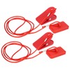 Treadmill Safety Key, 2PCS Universal Accessory Rectangle Clip Running Machine