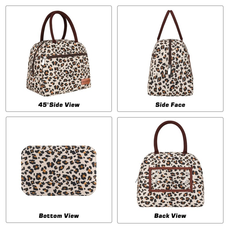 BALORAY Lunch Bag for Women Men Cute Reusable Insulated Lunch