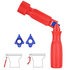 PMTFUMY Professional Toilet Seat Wrench,Adjustable Spanner Tool for Easy Installation/Removal of Toilet Seats, Plumber-Grade Tightening Kit for Secure Fit