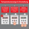 Elektrobock plug-in thermostat TS05 thermostat infrared heating