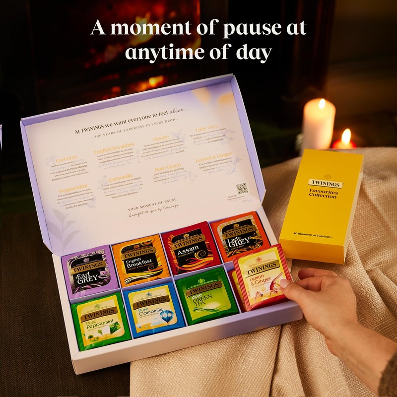 NEW Twinings Favourites Collection Gift Box | Black Tea &