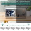 Peakeep Digital Clock, Alarm Clock Battery Backup Powered for Bedrooms