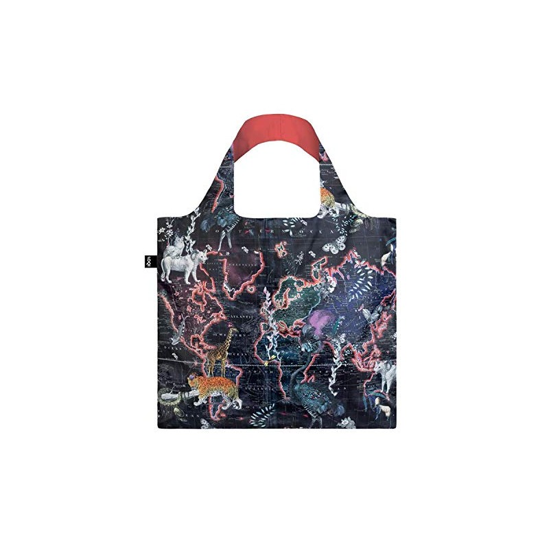 LOQI KW.WM Artist Kristjana S Williams Interiors Reusable Shopping Bag,