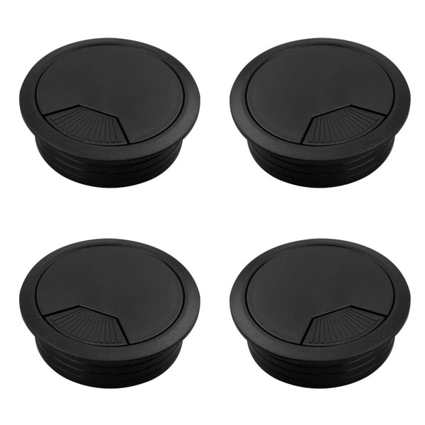 4 Pcs 60mm Desk Grommet Desk Table Grommet Cable Tidies
