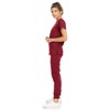 MediChic Scrub Sets for Women – 8-Pocket V-Neck Jogger Scrubs,