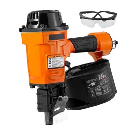 Coil Siding Nailer MCN70 1 3/4\" 2 3/4\" 15 Degree Pneumatic Siding Nail Gun 70 120PSI Air Coil Nailer for Pallet CratingDefault: Default