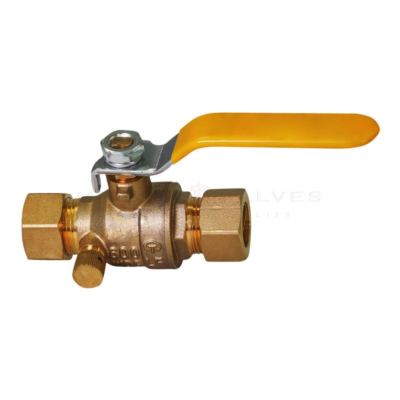 Midline Valve 947M234 Premium Brass Full Port Ball Valve with